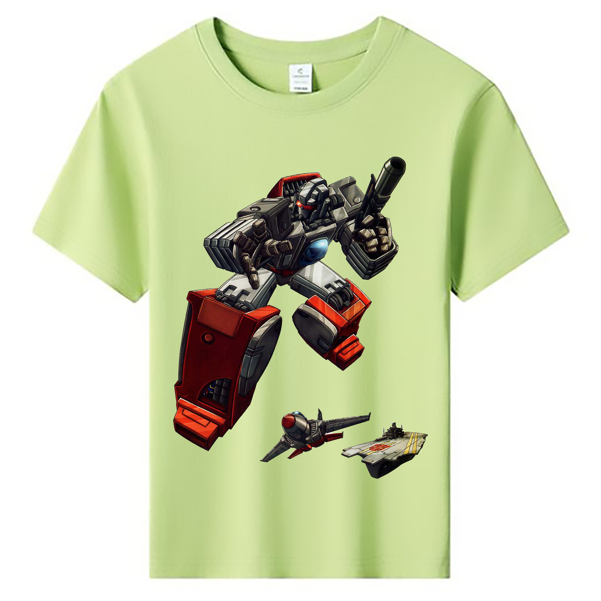 （画像用）  綿100％キッズTシャツ（フロントプリント）